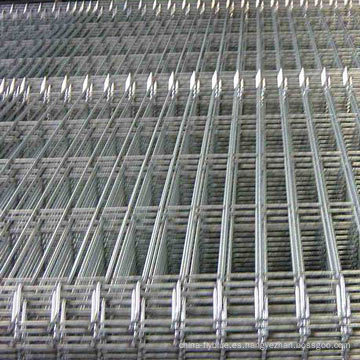 panel de valla de malla de alambre de metal de acero panel de valla